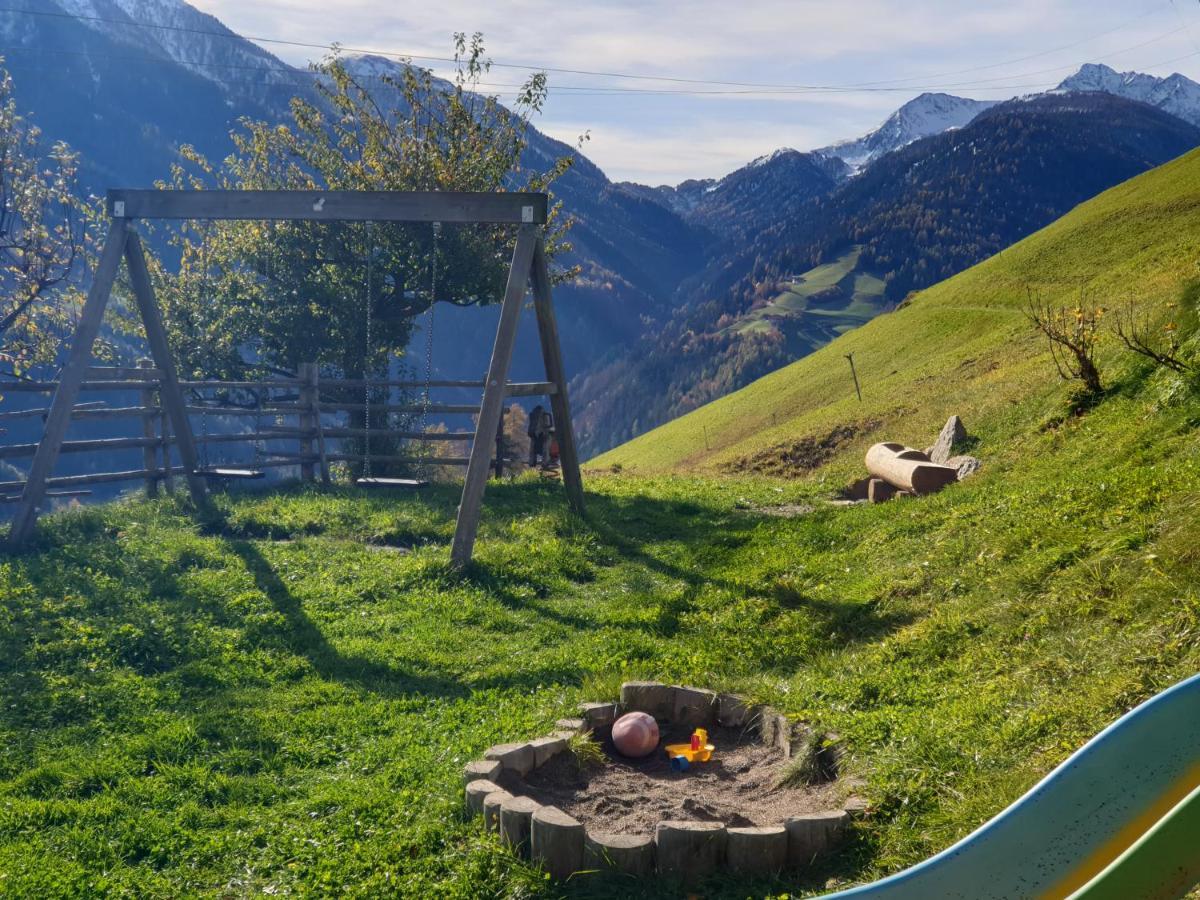 Ferienwohnung Maiernhof Bauernhof Ultental San Pancrazio Exterior foto